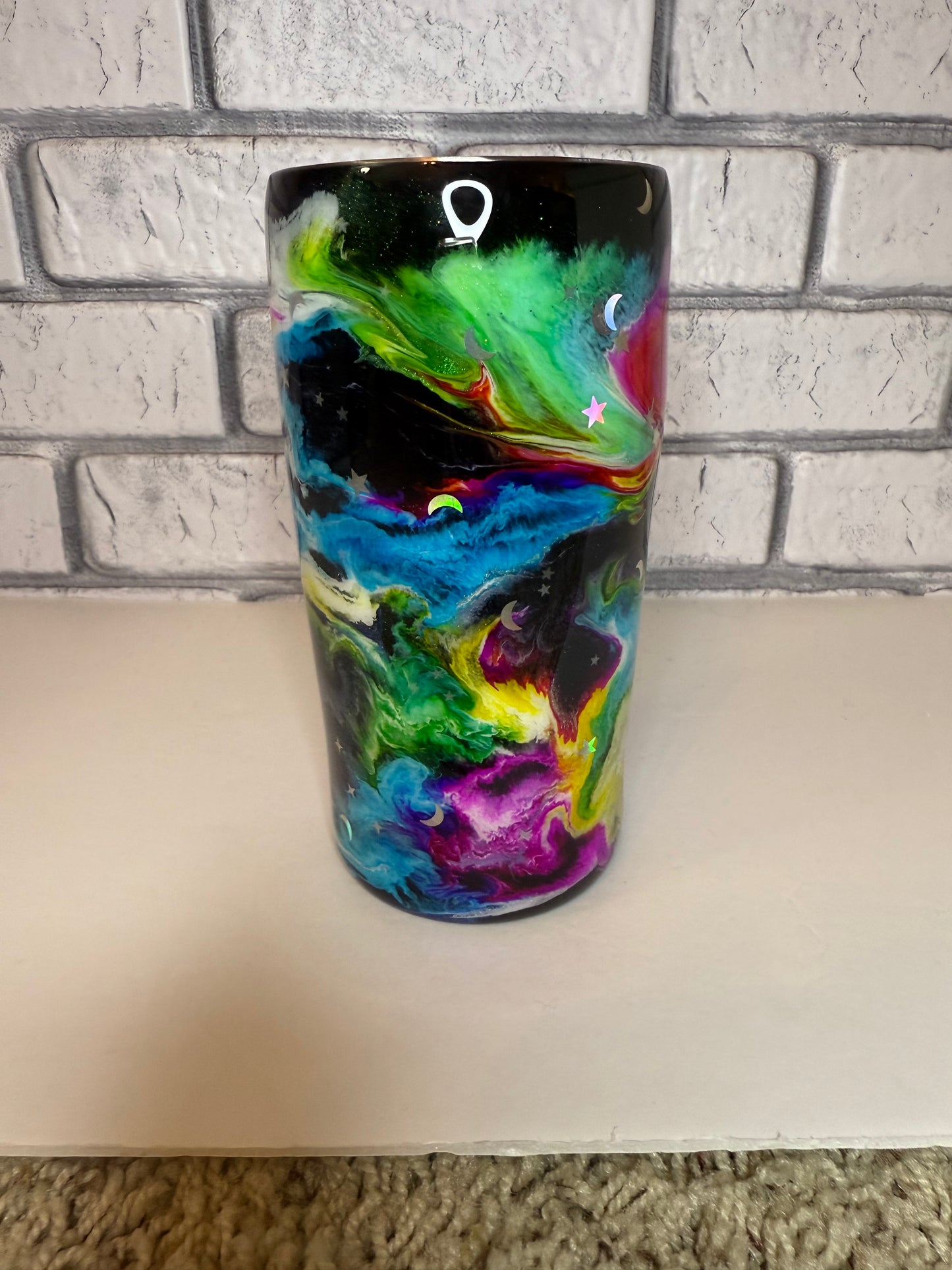 #24--14oz 4 in 1 Can Cooler-Vibrant Galaxy