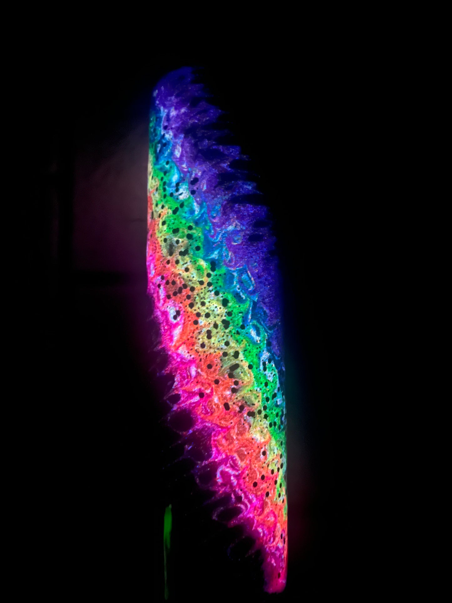 #8--32oz Plump-Neon Rainbow Bougie -GLOW-
