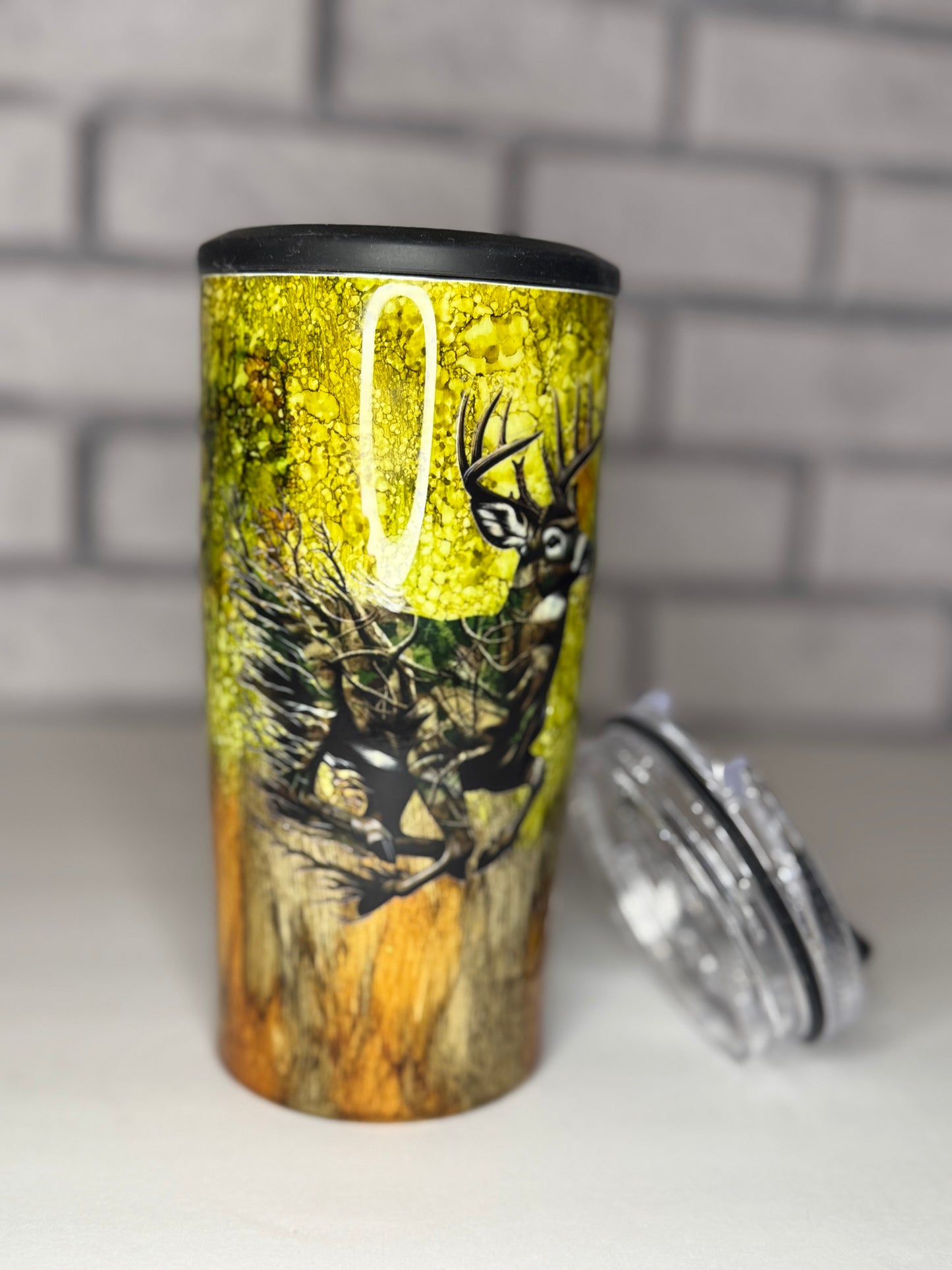 #46--14oz 4 in 1 Can Cooler- Oh Deer