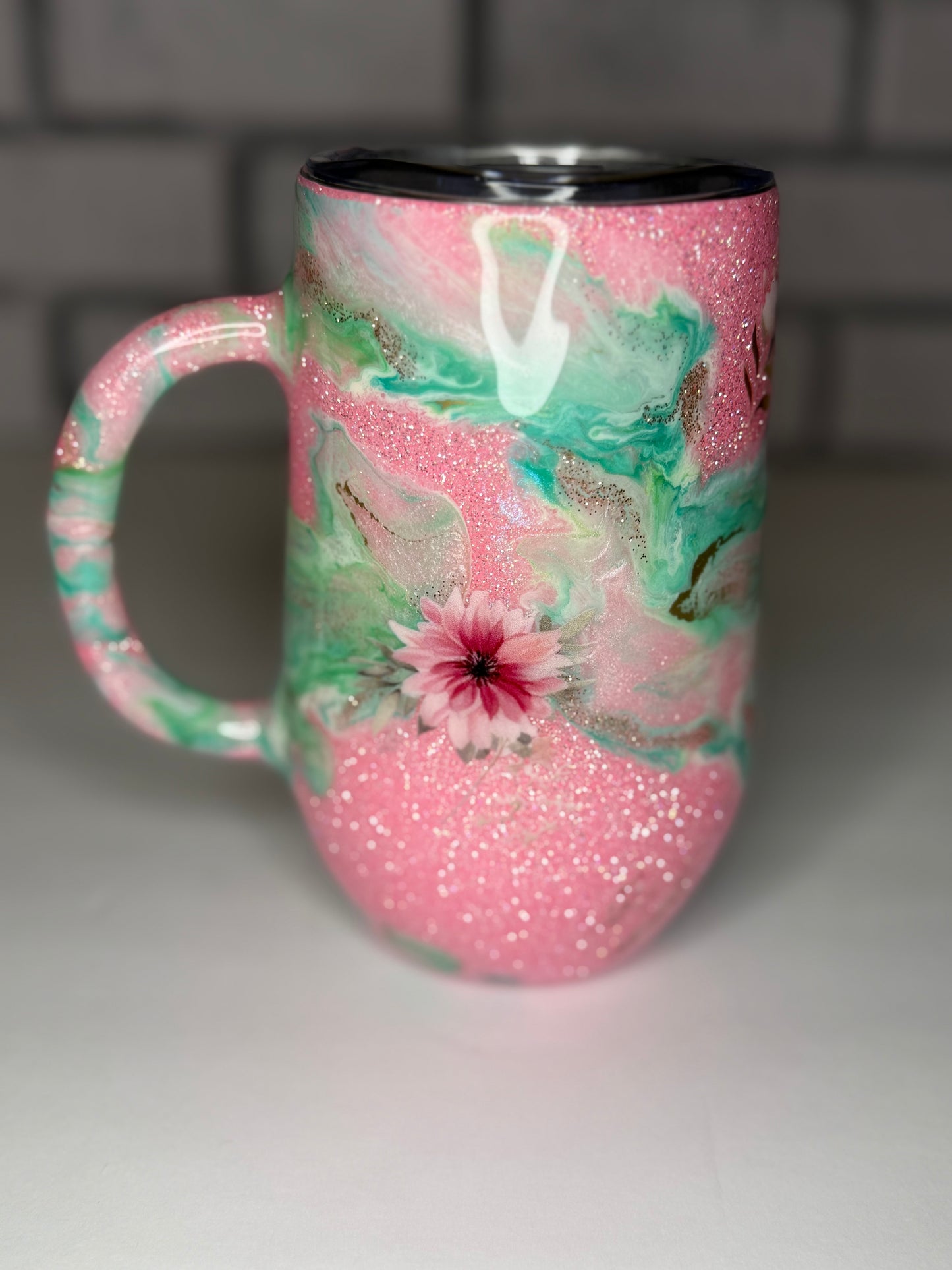 #27- 16oz Stemmy Coffee Mug-Dainty Sister
