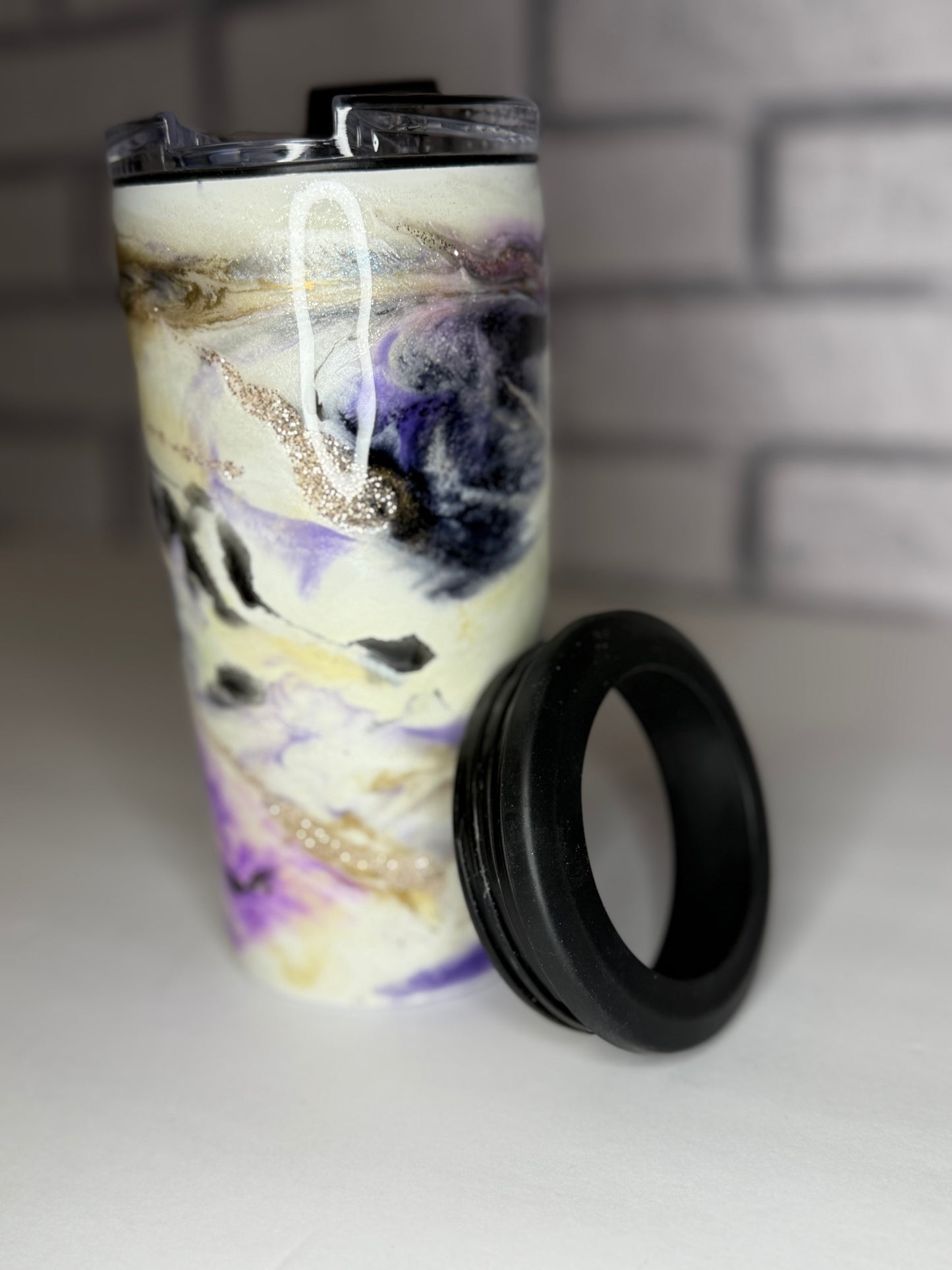 #33--14oz 4 in 1 Can Cooler- Lavender Haze