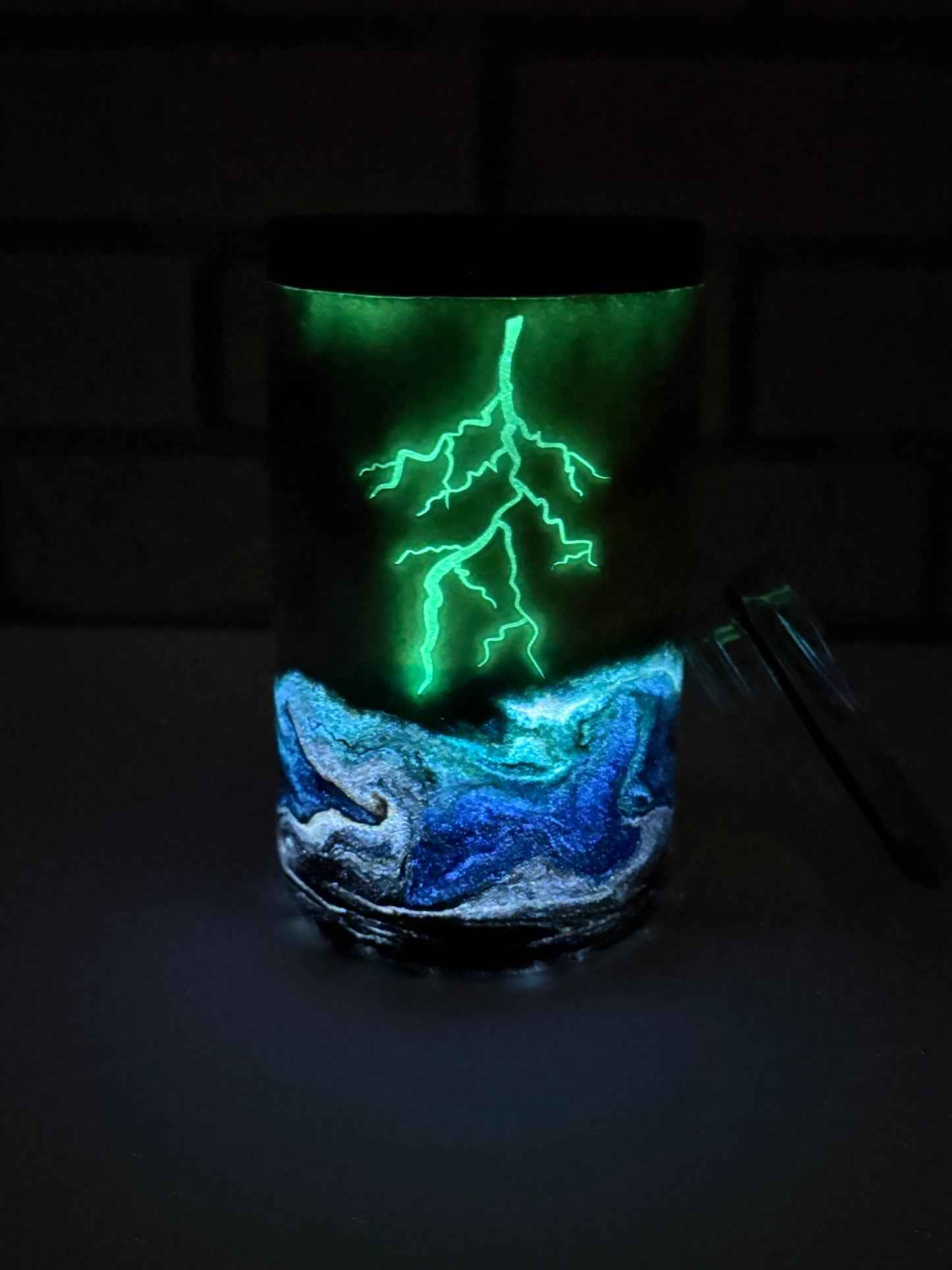 #25- 12oz Thick can Duozie- Stormy Seas