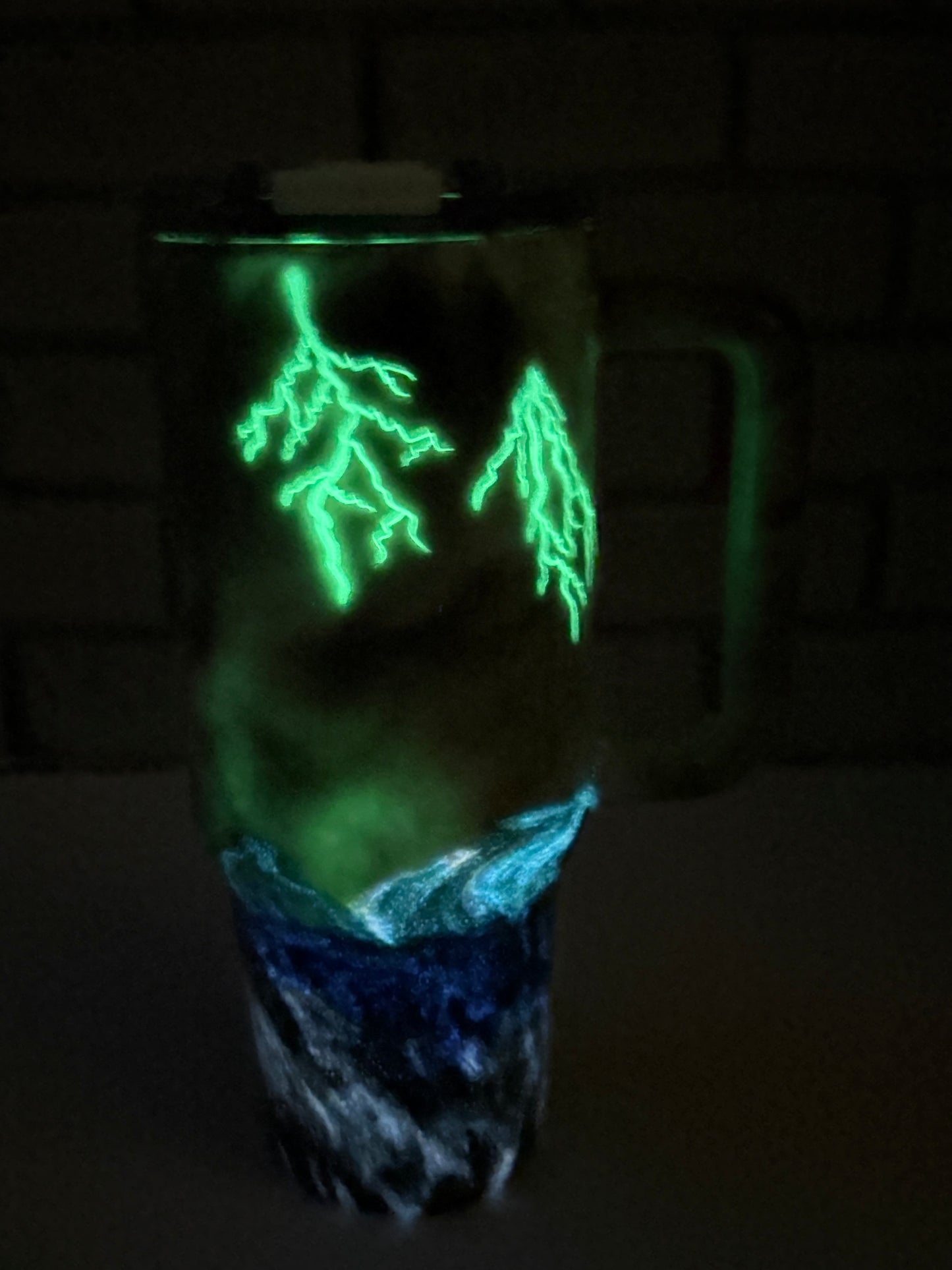 #47-40oz Big Swig- Stormy Seas