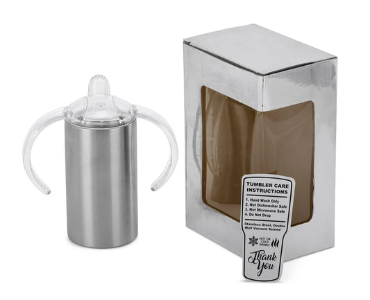 Customized 12oz Skinny Sippy Cup