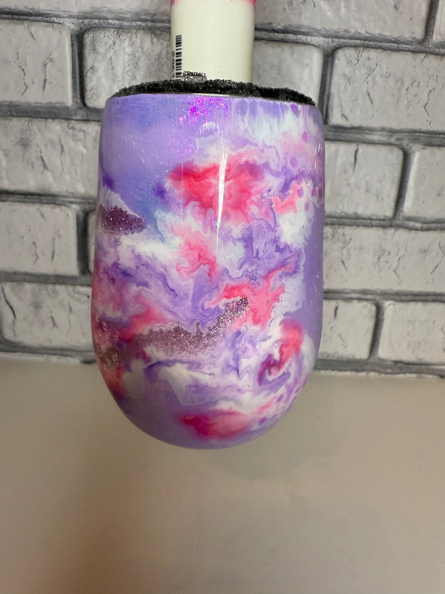 #22--8oz Sippy Cup- Purple Princess